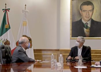 Recibe gobernador del Edoméx a embajador de España en México para fortalecer relaciones de amistad