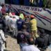 Atienden cuerpos de emergencia accidente en la carretera Joquicingo – Malinalco