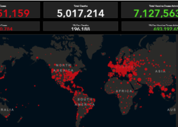 Suman más de 5 millones de muertes por Covid-19 en el mundo