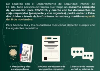 Reabre frontera terrestre entre México y EU tras 20 meses de cierre