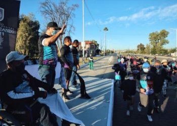 Alcaldía de Torreón inspecciona la instalación del Mercadito Navideño