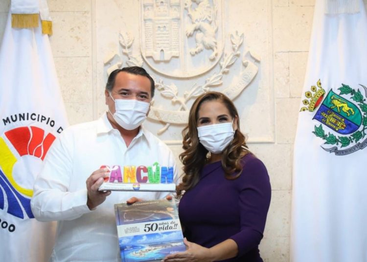 Cancún y Mérida firman Carta de Intención de Hermanamiento