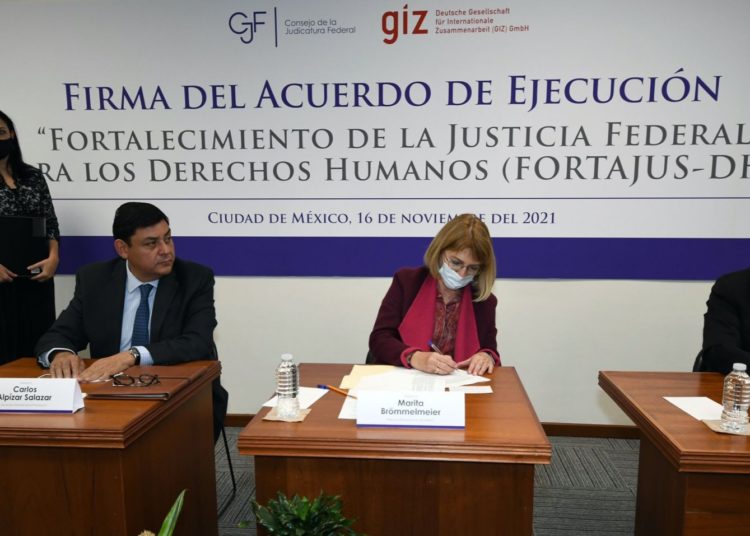 CJF tiende lazos para el fortalecimiento de la defensa de los derechos humanos