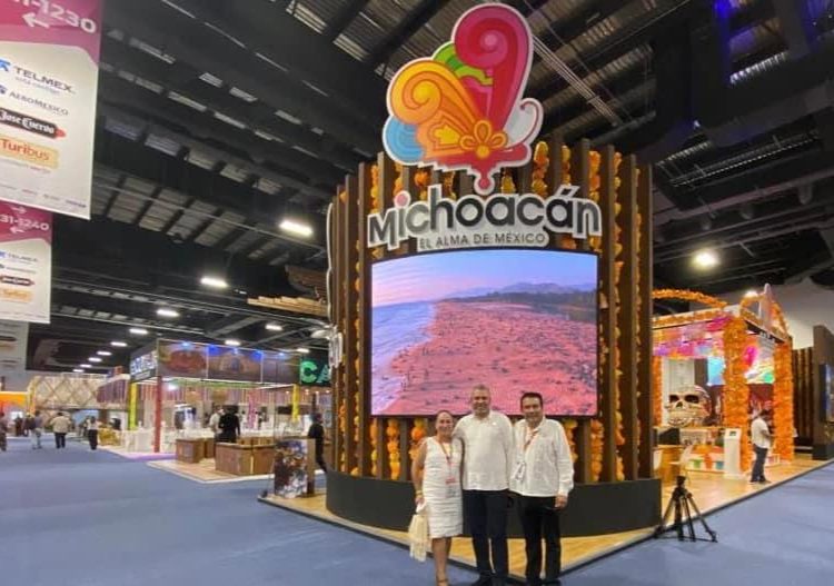 Michoacán promociona atractivos en Tianguis Turístico