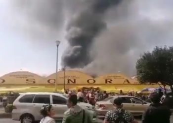 Controlan incendio en Mercado de Sonora