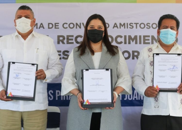 Municipios mexiquenses delimitan Pirámides de Teotihuacán