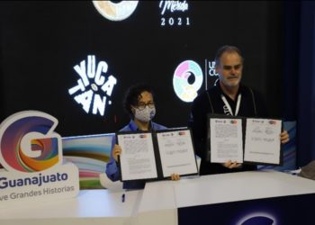 Guanajuato y Yucatán firman convenio de promoción turística en Tianguis Turístico Mérida