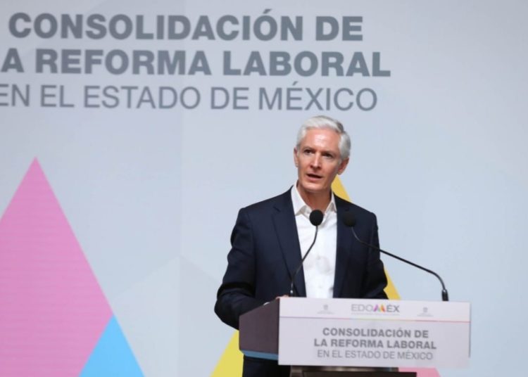 Continuará en Edoméx avance de la reforma laboral con participación de sindicatos, trabajadores, empresas y autoridades: Alfredo Del Mazo