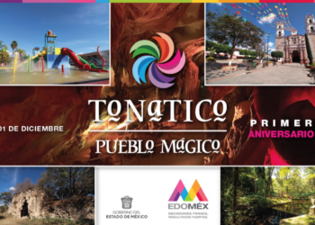 Celebra Tonatico primer aniversario como Pueblo Mágico