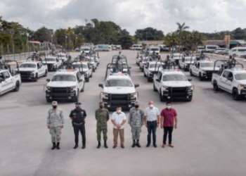 Arranca despliegue de Batallón Turístico en Tulum