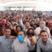 Toma Mario Delgado protesta a comités de defensa de la 4T en Morelos