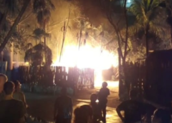 Se registra incendio en hotel de Tulum