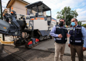 Rehabilita Salum más de 240 mil m2 de pavimentos
