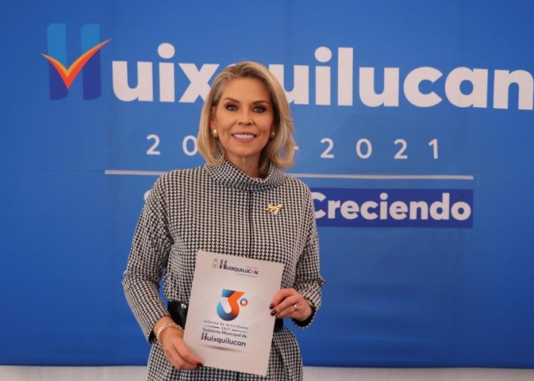 Huixquilucan es seguro y está consolidado como el mejor municipio del Edoméx: María Eugenia Torres