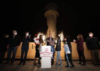 Se enciende Saltillo con el espíritu navideño