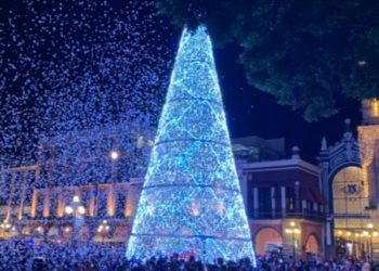 Arranca celebración “Navidad Contigo” en Centro Histórico de Puebla