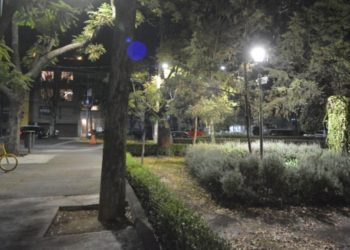 Revive Miguel Hidalgo parque con nueva iluminación