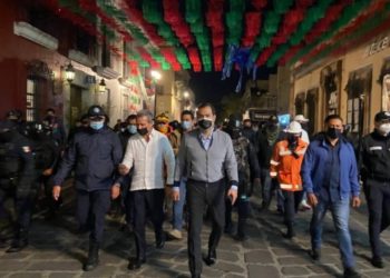 Inicia operativo para retirar a ambulantes en Centro Histórico de Oaxaca