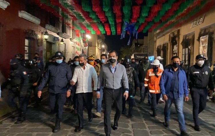 Inicia operativo para retirar a ambulantes en Centro Histórico de Oaxaca