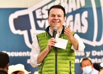Esteban Villegas, candidato a la gubernatura por la alianza Va Por Durango