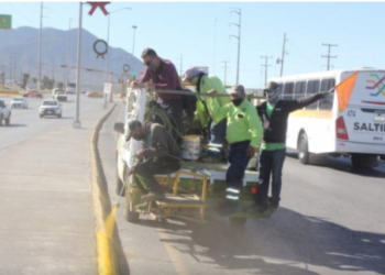 Avanza Saltillo en acciones de embellecimiento urbano