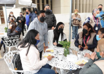 Llega comida calientita a la Cuauhtémoc