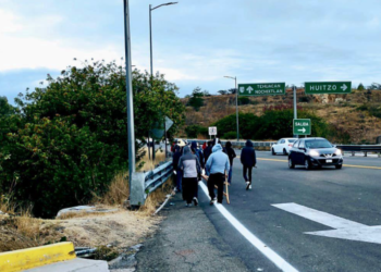 Sin incidentes operativo para evitar toma de caseta de cobro “Huitzo”