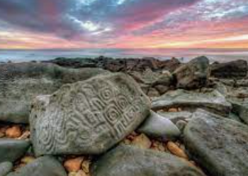 Recorre secretario de Turismo, zona arqueológica de Las Labradas, municipio de San Ignacio