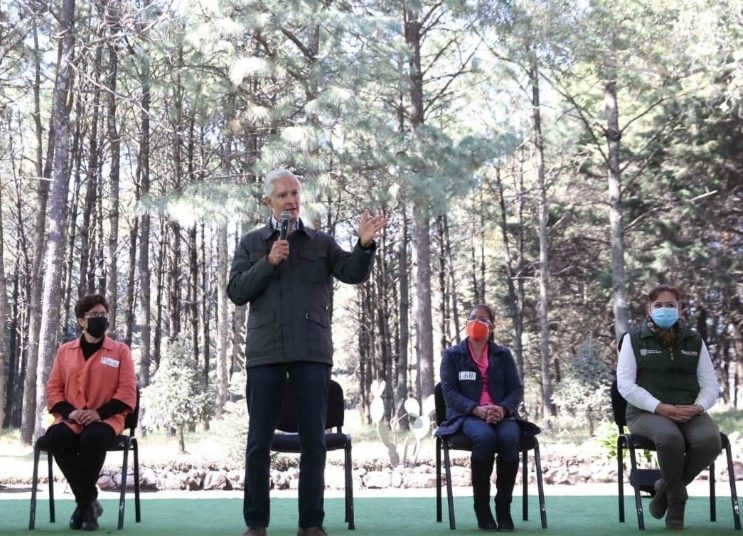 Pone en marcha Alfredo Del Mazo campaña de acopio de árboles de navidad y entrega apoyos forestales por más de 6 mdp