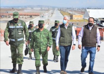 Supervisa Alfredo Del Mazo avances en la construcción del distribuidor de acceso principal del aeropuerto Internacional “Felipe Ángeles”