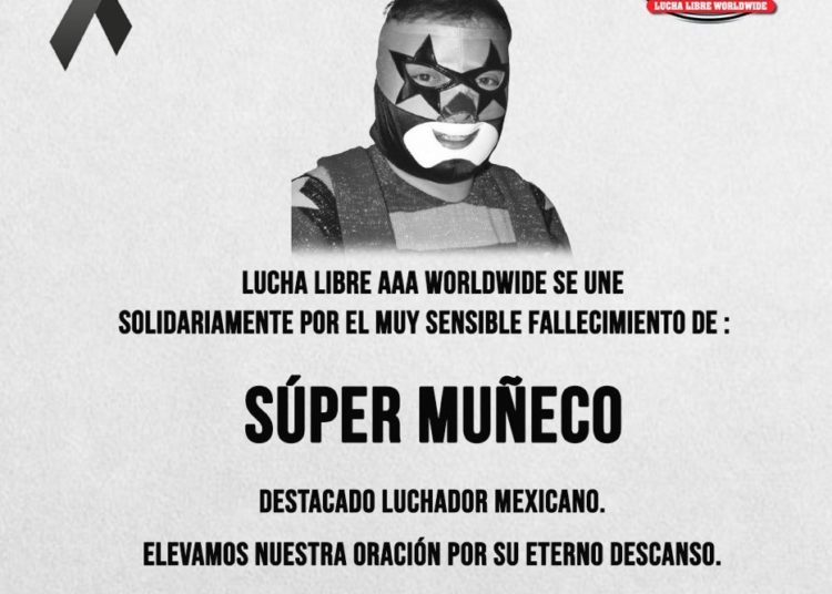Muere luchador mexicano Super Muñeco