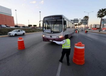 Inicia operativo para agilizar flujo vial en Saltillo