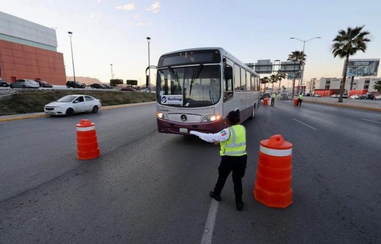 Inicia operativo para agilizar flujo vial en Saltillo