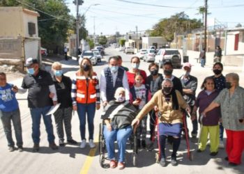 Entrega municipio rehabilitación de avenida