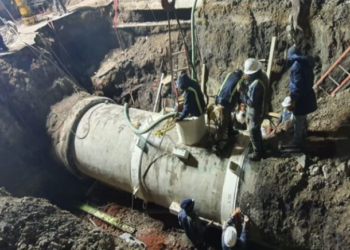 Atiende CAEM vialidades afectadas por fuga de agua en seis municipios mexiquenses