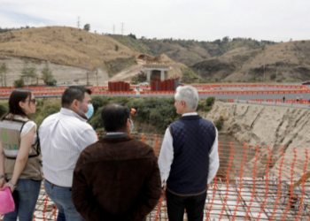 Supervisan obras viales de conectividad entre Naucalpan y Atizapan