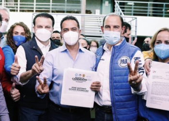 Se registra Antonio Ochoa como candidato a la alcaldía de Durango por la coalición PAN-PRI-PRD
