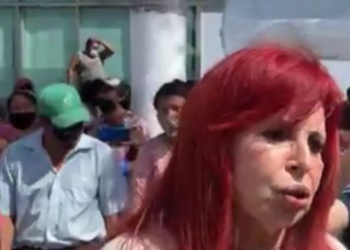 Encabeza Layda Sansores vandalismo a sede del PRI en Campeche