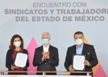 Trabajo coordinado entre gobierno, clase trabajadora y empresarios permite el desarrollo y crecimiento del Edoméx: Alfredo Del Mazo