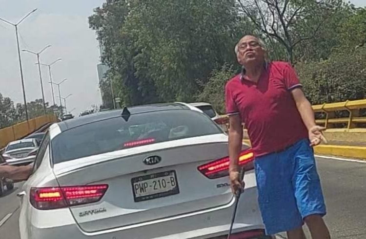 Detienen a agresores de automovilista en Av. Río Churubusco