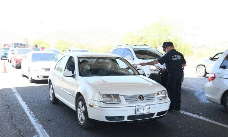 Funciona filtro de seguridad vial por Semana Santa