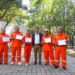 Trabajadores de limpia de la Cuauhtémoc, entre los mejores de la CDMX son reconocidos por el gobierno central