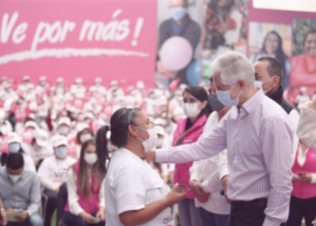 Celebra Del Mazo Día de las Madres con entrega de Salario rosa a a más de seis mil jefas de familia de 14 municipios
