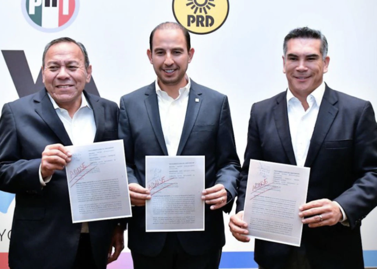 PRI, PAN y PRD analizan declinar candidatos en Quintana Roo y Oaxaca para fortalecer alianza