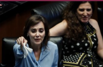 Se confrontan en el Senado previo a elecciones del domingo