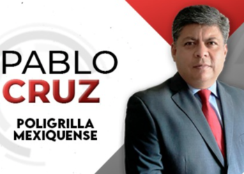 Neza y su alcalde fan