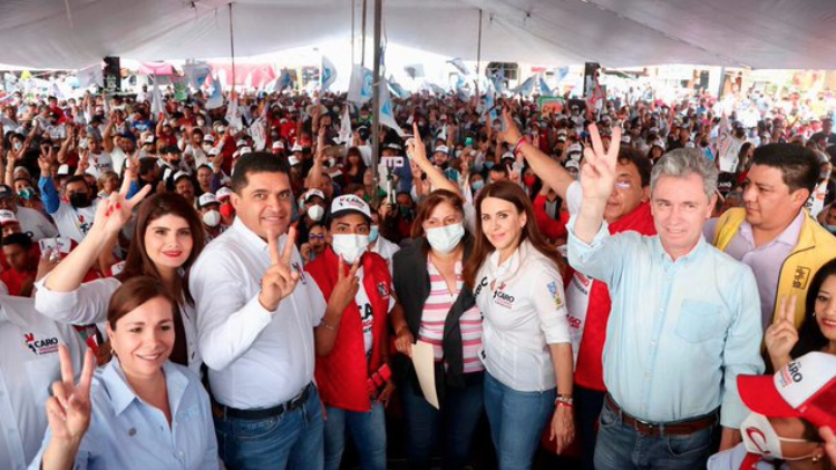 Morenistas apoyan al PRI en Hidalgo