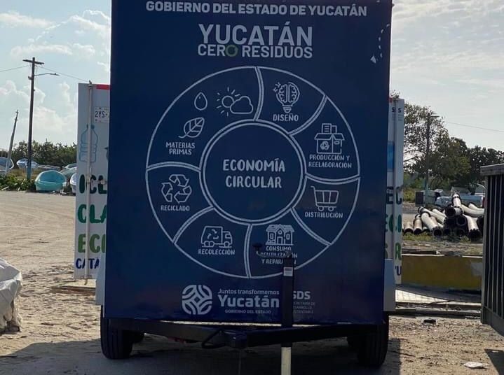 Recolectan organizaciones más de 3 toneladas de plástico en Puerto de Abrigo, Yucatán