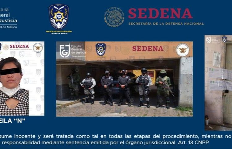 Decomisan droga y detienen a mujer en la Gustavo A. Madero