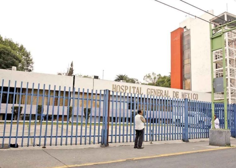 Solo un paciente COVID-19 internado en el Hospital General de México